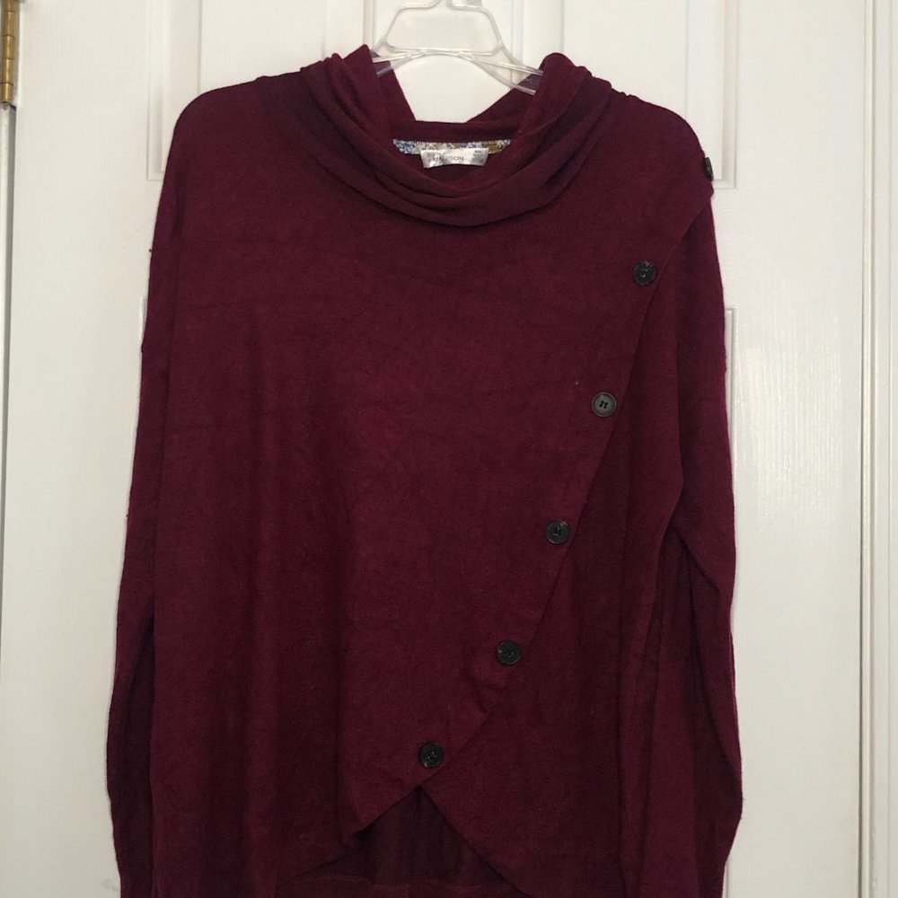 Burgundy sweater